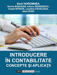 coperta carte introducere in contabilitate, concepte si aplicatii de coord.: emil horomnea